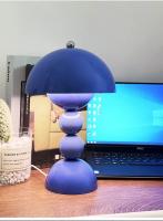 Lámpara De Mesa LED Nórdica Con USB Luz Nocturna Regulable De Flores Para Decoración De Habitación Dormitorio Y Sala De Estar - details 9