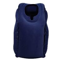 Almohada De Viaje Inflable Para Cabeza Y Barba Soporte De Cuello Para Avión Oficina Siesta Moderno Estilo Sólido PVC Adultos - details 7
