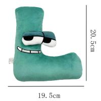 Alfabeto De Peluche Kawaii Con 26 Letras Inglesas Muñecos Anime Juguetes Educativos Para Niños Montessori Relleno De Algodón PP - details 12