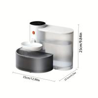 Dispensador Automático de Agua para Mascotas - 3L Gran Capacidad, Funcionamiento Silencioso, USB Recargable, Material Resistente, para Gatitos y Cachorros - details 1