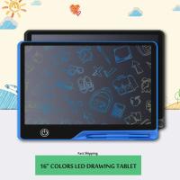 Tablet De Escritura Educativa Para Niños Tablero De Dibujo LCD De 10/16 Pulgadas Libreta Electrónica De Borrado Doodle Recargable Por USB Regalos Para Niños - details 2