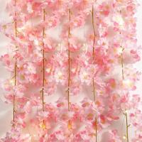 Guirnalda De Luces De Faeir Cherry Blossom Con 20 LED Para Decoración De Bodas Fiesta Navidad Habitación Material Artificial - details 2