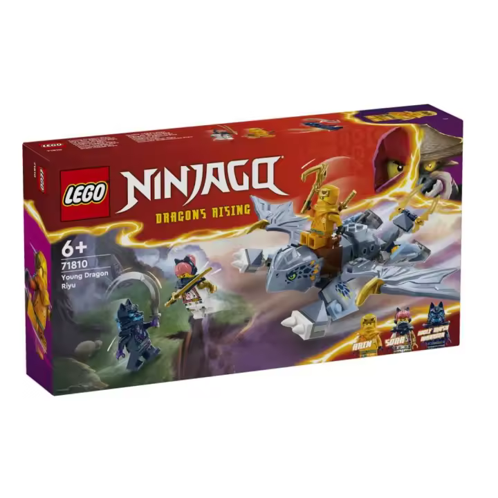 LEGO NINJAGO JOVEN DRAGON RIYU SET 71810 - 1