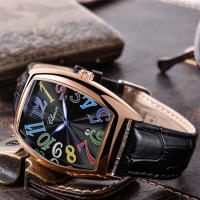 Reloj De Pulsera De Cuarzo Para Hombre CHENXI Marca Top Lujo Estilo Negocios Correa De Cuero Calibre 8217 Resistentes Al Agua Y Al Choque - details 0