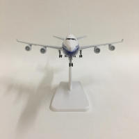 Modelo De Avión 747 B747 Prototipo De Aerolíneas Adornos Regalo Miniatura De Vuelo 20CM Juguete De Avión De Metal Para Niños Y Coleccionistas - details 1
