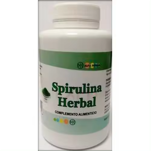 Alfa Herbal Espirulina Herbal 90Cap - Valor Nutricional Alto - 1