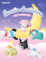 Figura De Anime Sanrio Hangyodon Serie Sweet Dreams Caja Sorpresa Kuromi Pochacco Decoraciones De Juguetes Para Coleccionistas - details 0