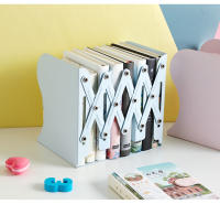 Estante De Libros Telescópico Y Duradero Para Estudiantes Y Oficina Organizador De Escritorio Multicolor Metal - details 8