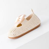 Zapatos Para Bebé Niña Fly Knit Alta Calidad Suela TPR Antideslizante Transpirable Suave Algodón Primavera Otoño Lazo Encantador Para 0-9-18M F235 - details 20