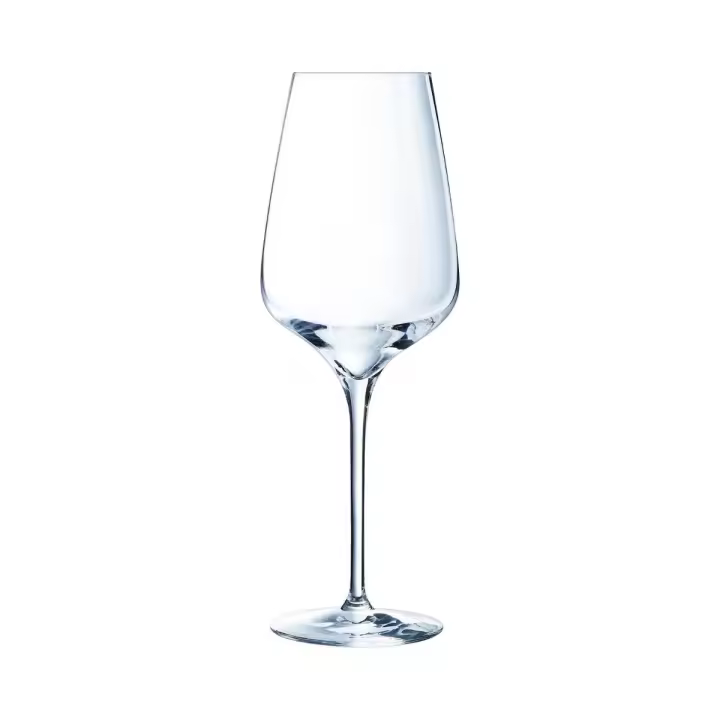 CHEF & SOMMELIER SUBLYM Caja 6 Copas Vino Cristalin 55CL Transparente Brillo Fabricado en Francia - 1