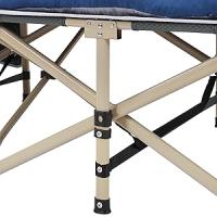 Cama de Campamento Plegable con Colchón de 150 kg, Carga de Cama de Camping con Bolsa de Transporte Marco de Metal - details 2