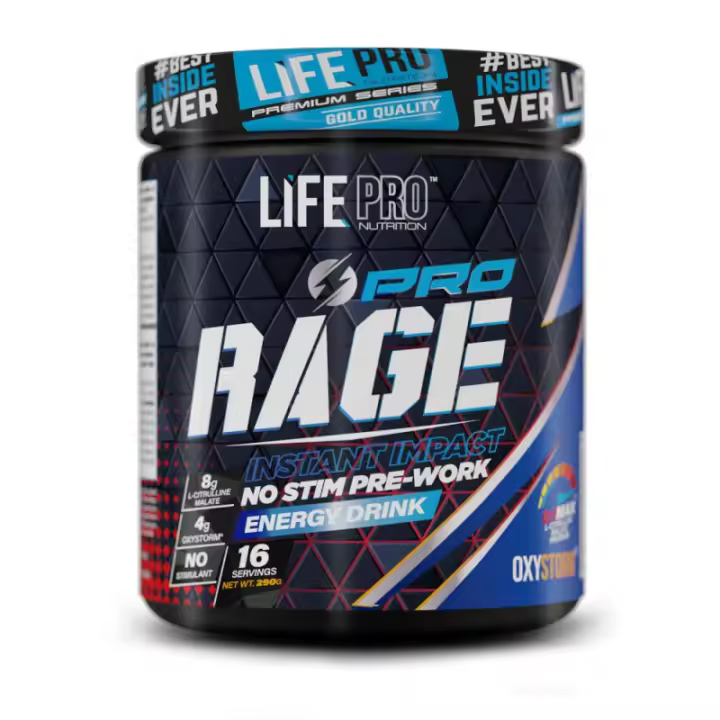 LIFE PRO CROSSFIT RAGE PRO 290G CAFFEINE FREE - 1