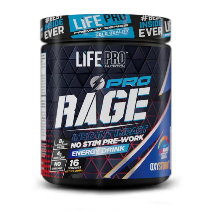 LIFE PRO CROSSFIT RAGE PRO 290G CAFFEINE FREE - 1