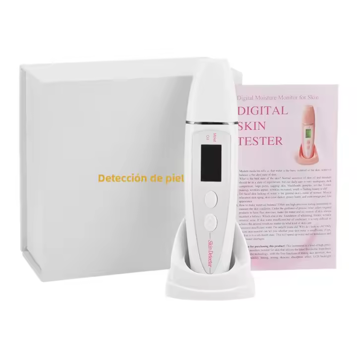 Testador De Piel Facial Portátil Analizador Digital Aesthetic Monitor De Humedad Y Aceite Para Cuidado De La Piel Dispositivo Diagnóstico De Piel - 1
