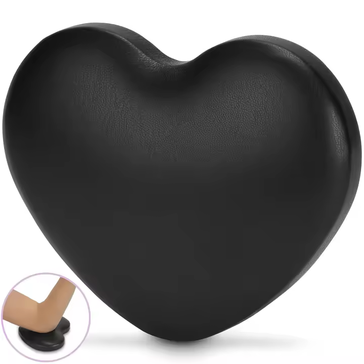 Almohadilla De Mano Y Codo En Forma De Corazón Para Uñas Y Masajes Cómoda Y Resistente De Plástico Herramienta De Manicura - 1