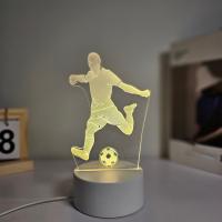Lámpara De Noche Creativa 3D Decorativa Para Habitación Y Mesa Con Diseño De Vestido De Festival Luz LED Inalámbrica Sin Baterías Incluidas - details 1