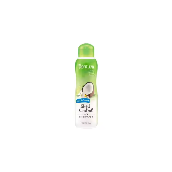 TROPICLEAN CHAMPU CONTROL CAIDA PELO LIMA COCO 355ML - 1