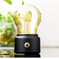 Lámpara De Escritorio Retro LED Recargable USB Luz De Noche Decorativa Para Hogar Y Estudio Bombilla Clásica Bulbo Incluido - details 3