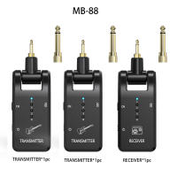 Sistema Inalámbrico Para Guitarra 2.4 G Con 8 Canales Transmisor Receptor Recargable De 3.5mm Para Guitarra Bass Y Instrumentos Eléctricos - details 3