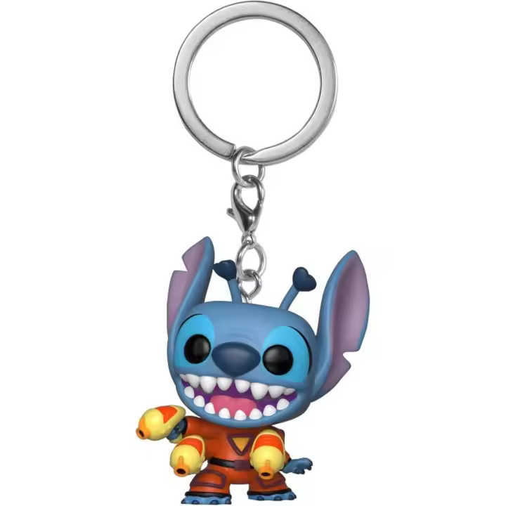 Llavero Pocket POP Disney Lilo & Stitch - Stitch ExclusiveFigura  Coleccionable - Idea de Regalo- Mercancia Oficial - Juguetes para Niños y Adultos - Movies Fans - Muñeco para Coleccionistas y Exposición - 1