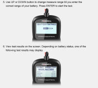 FOXWELL BT100 pro Analizador De Salud De Batería De Coche 12V Para Baterías Flotantes AGM GEL 100 a 1100CCA 200AH Herramienta De Diagnóstico - details 5