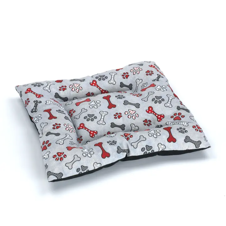 SEB MARKET Cama perro. Cama mascotas.Lavable a 30°C. Colchoneta con estampado original, ideal para el descanso de tu perro. - 1