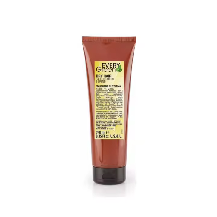 Mascarilla Nutritiva dikson Every green 250ml para Cabello Seco - 1