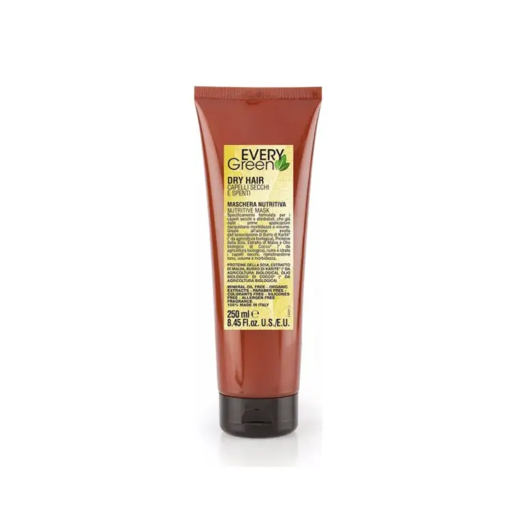 Mascarilla Nutritiva dikson Every green 250ml para Cabello Seco - 1