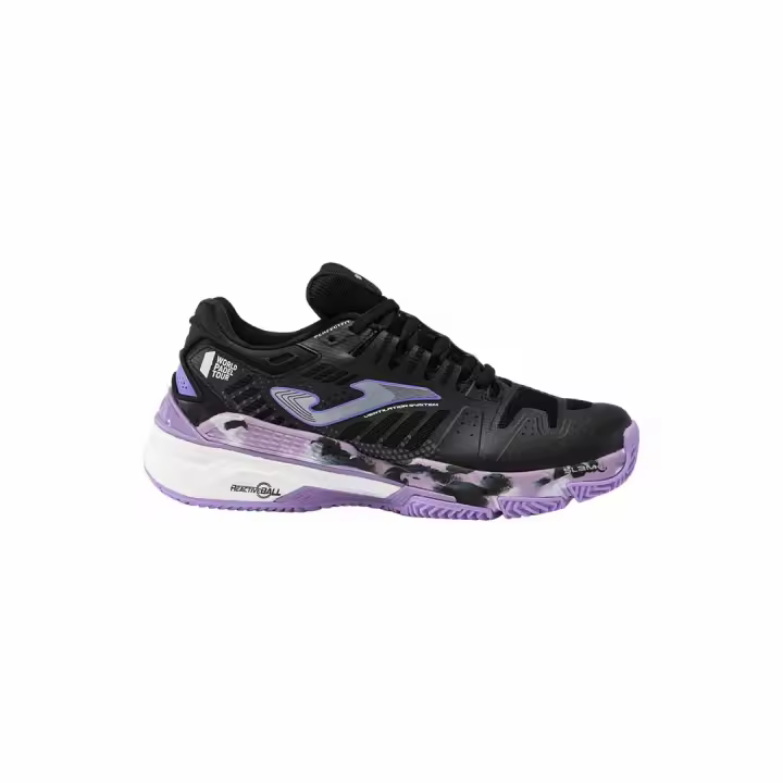 Zapatillas Joma T.SLAM Lady 2301 Negro Morado - 1