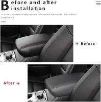 Nueva Funda De Cuero Negro Para Consola Central Y Reposabrazos De Coche Accesorios Para Jeep Grand Cherokee 2011-2020 - details 1