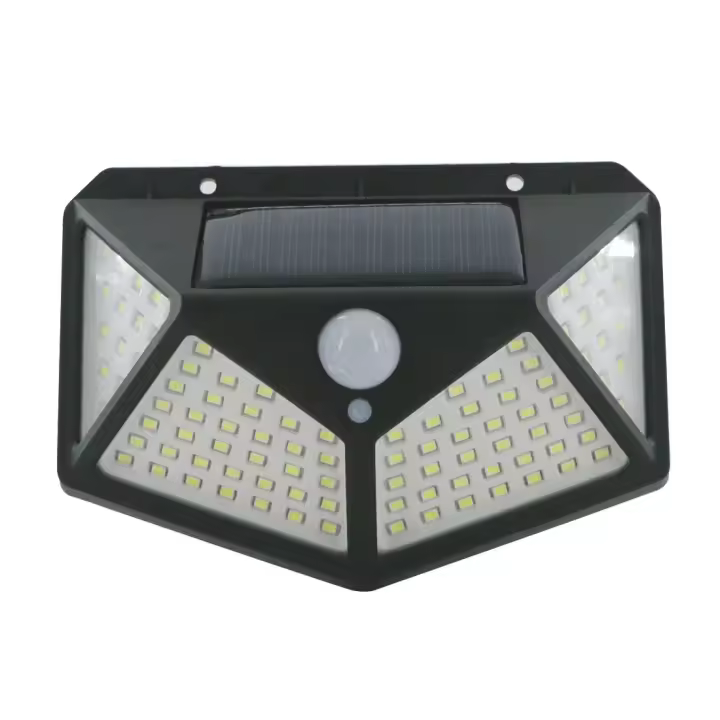 Luces De Pared Solar LED Para Jardín Con Sensor De Movimiento PIR 1/4/5Pcs 100/74 Luces Exteriores Decorativas Para Calle - 1
