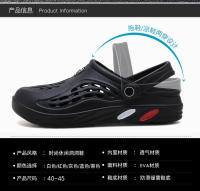 Sandalias De Hombre EVA Para Playa Y Jardín Verano 2023 Casual Comodidad Sin Tacón Material Superior EVA Zapatos De Plataforma Plana - details 6
