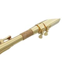 Mandíbula De Saxofón Alto Eb Dorado Pieza De Metal Para Saxofón Alto Accesorios De Instrumentos De Viento Cabeza De 5C 6C 7C 8C - details 8