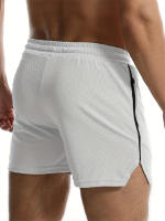 Shorts De Running Para Hombre Estilo Verano Deporte Fitness Malla Secado Rápido Transpirable Entrenamiento Pantalones De Sudor - details 14