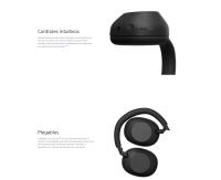Sony WH-1000XM6 - Auriculares inalámbricos con Cancelación de Ruido, El mejor Noise Cancelling, Hasta 30 horas de batería, Carga rápida, Calidad de sonido premium, Diseno plegable,estuche resistente, Máxima comodidad, 360 Upmix para cine, Game EQ - details 14