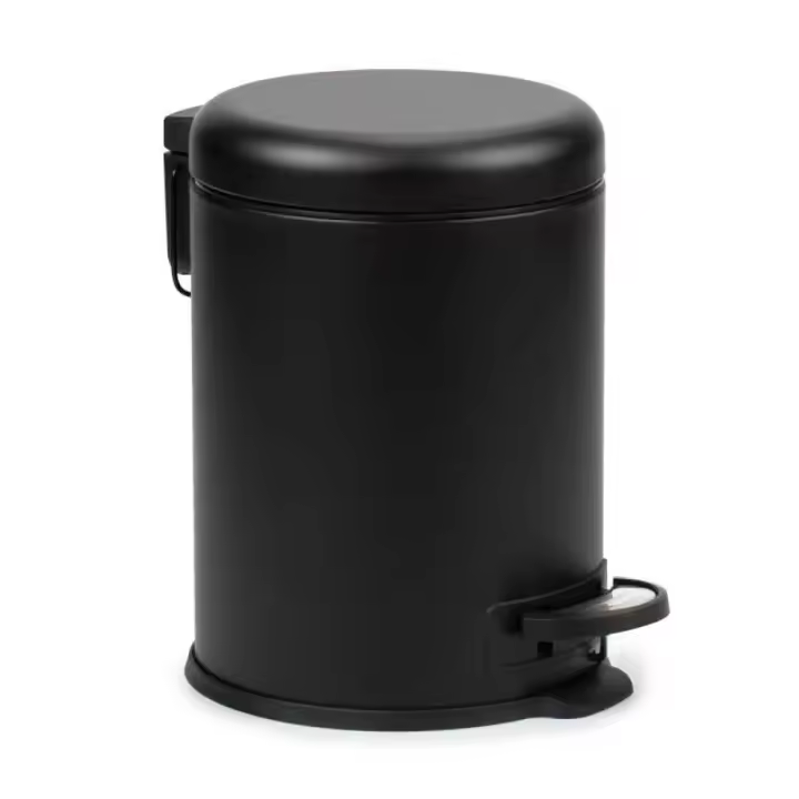 Tatay Papelera Nordic 5l Negro Cubos - 1
