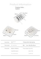 Set De 3 Bolsas De Lavandería De Malla Protectora Para Ropa Y Zapatos Organizador De Viaje Portátil Anti-deformación Para Máquina De Lavado - details 2