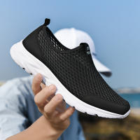 Zapatillas De Tenis Para Hombre YRZL Talla Grande Transpirables De Malla Antideslizantes Ligeros Para Caminar Y Deporte - details 8