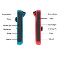 Mando Gamepad inalámbrico Bluetooth controlador de interruptor Joystick para NS/Lite/OLED , rojo + azul, ENVIO 24H, NUEVO - details 7
