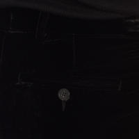 Emporio Armani-Pantalón de vestir en terciopelo tiro alto B1P440 hombre