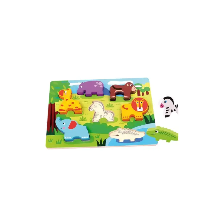 Puzzle de Animales de madera - 1
