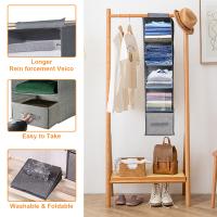 Organizador De Armario Colgante Con Estante Para Ropa Y Cuellos Collapsible Almacenamiento En Armario Para Ordenar Ropa Y Accesorios - details 13