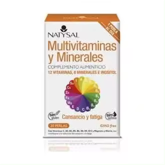 Natysal Multivitaminico Mineral 30 Cápsulas - 1