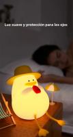 Lámpara De Noche LED Recargable En Forma De Pato De Silicona Para Niños Decoración De Habitación Luz De Noche Para Camastro Regalo De Cumpleaños - details 10