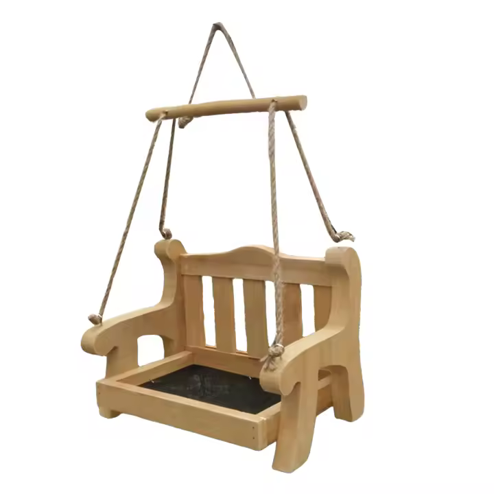 Alimentador de pájaros con diseño delicado y delicado fácil de llenar y limpiar para alimentar pájaros pequeños simultaneamente - 1
