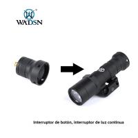 WADSN Linterna Táctica Surefir Con Botón De Presión Remoto Para Serie M300 M600 Luz Escuadrón Botón De Longitud Material PE Plástico Y Metal Negro Accesorios Para Armas - details 6