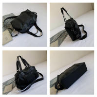 Bolsa De Gimnasio Para Mujer Y Hombre Bolsa De Viaje Deportiva Resistente Al Agua De Nylon Bolsa De Hombro Para Entrenamiento Fitness - details 8