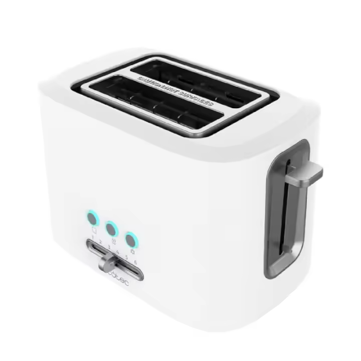 CECOTEC 03188 - Tostador Vertical Toast&Taste 9000 Double White - 1
