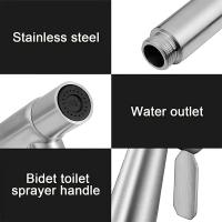 Juego De 3 Piezas De Cabeza De Ducha De Alta Presión En Acero Inoxidable Con Cabezal De Bidé Y Accesorios Para Bañera - details 5