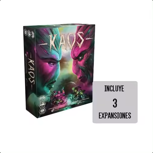 KAOS INCLUYE 3 EXPANSIONES - 1